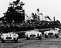 Mercedes-Benz 300 SL Rennsport-Roadster, Sportwagenrennen auf dem Nürburgring, 1952 (Vierfachsieg). 